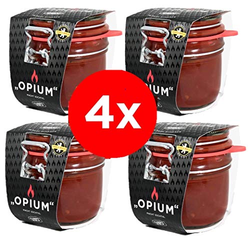 OPIUM - eine scharfe Sache (4x215g) Tomaten-Chilisosse Cover