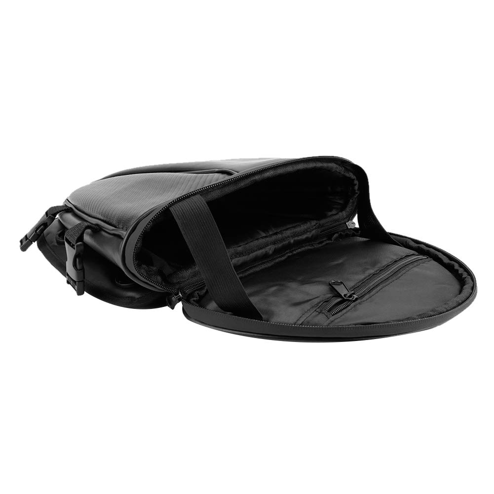 Yctze Carbon Fibre Style Torba na tylną motocykl Wodoodporna torba na tylne siedzenie motocykla Torba podsiodłowa