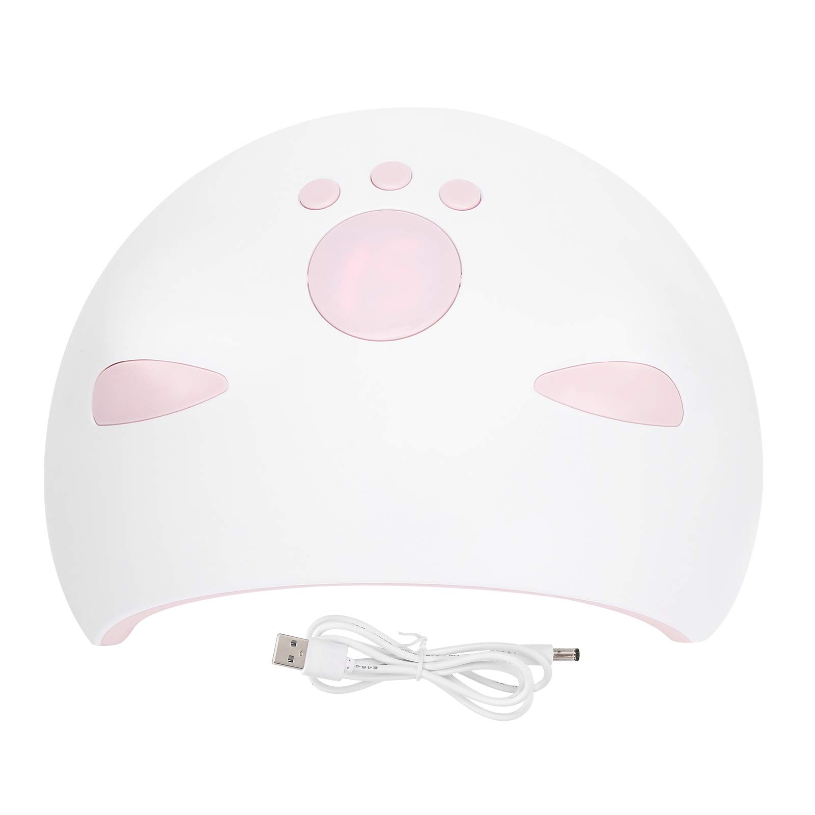 Lampa do suszenia paznokci o mocy 60 W, lakieru żelowego, Profesjonalna lampa LED, utwardzająca w 3 trybach przez czas 30, i 99 s,Lampa do paznokci