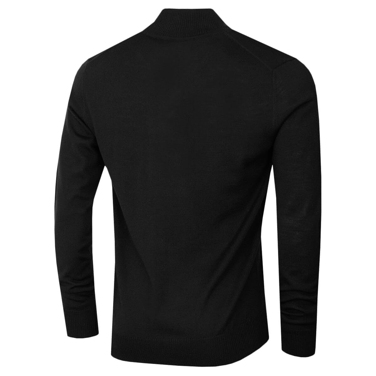 J.Lindeberg Herren1/2 Zip Golfpullover Merino Mischung Weich Atmungsaktiv Leicht