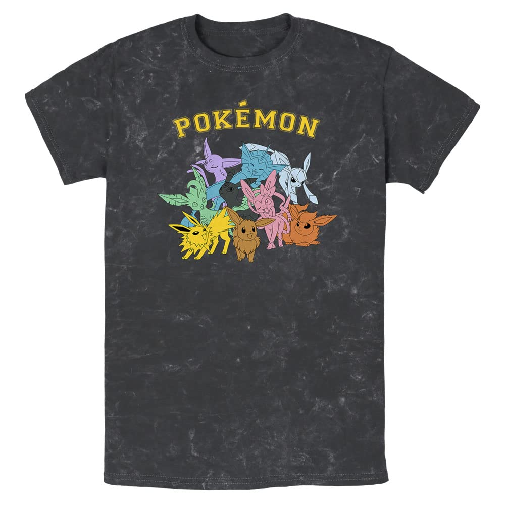 Fifth Sun mens Gotta Catch Eeveelutions T-Shirt