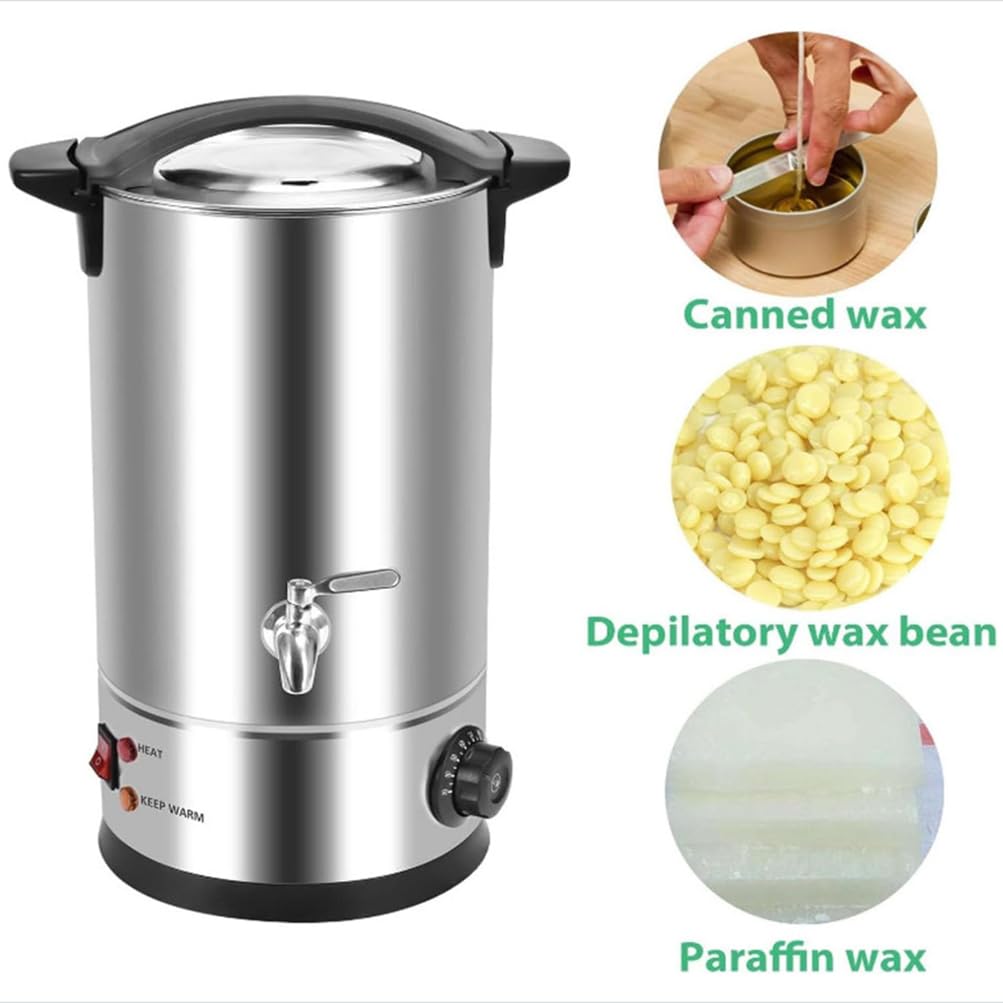 Elektryczny pojemnik do topienia wosku, maszyna do robienia świec 5L/9L, topielnik do wosku do produkcji świec, duży elektryczny tygiel do wosku