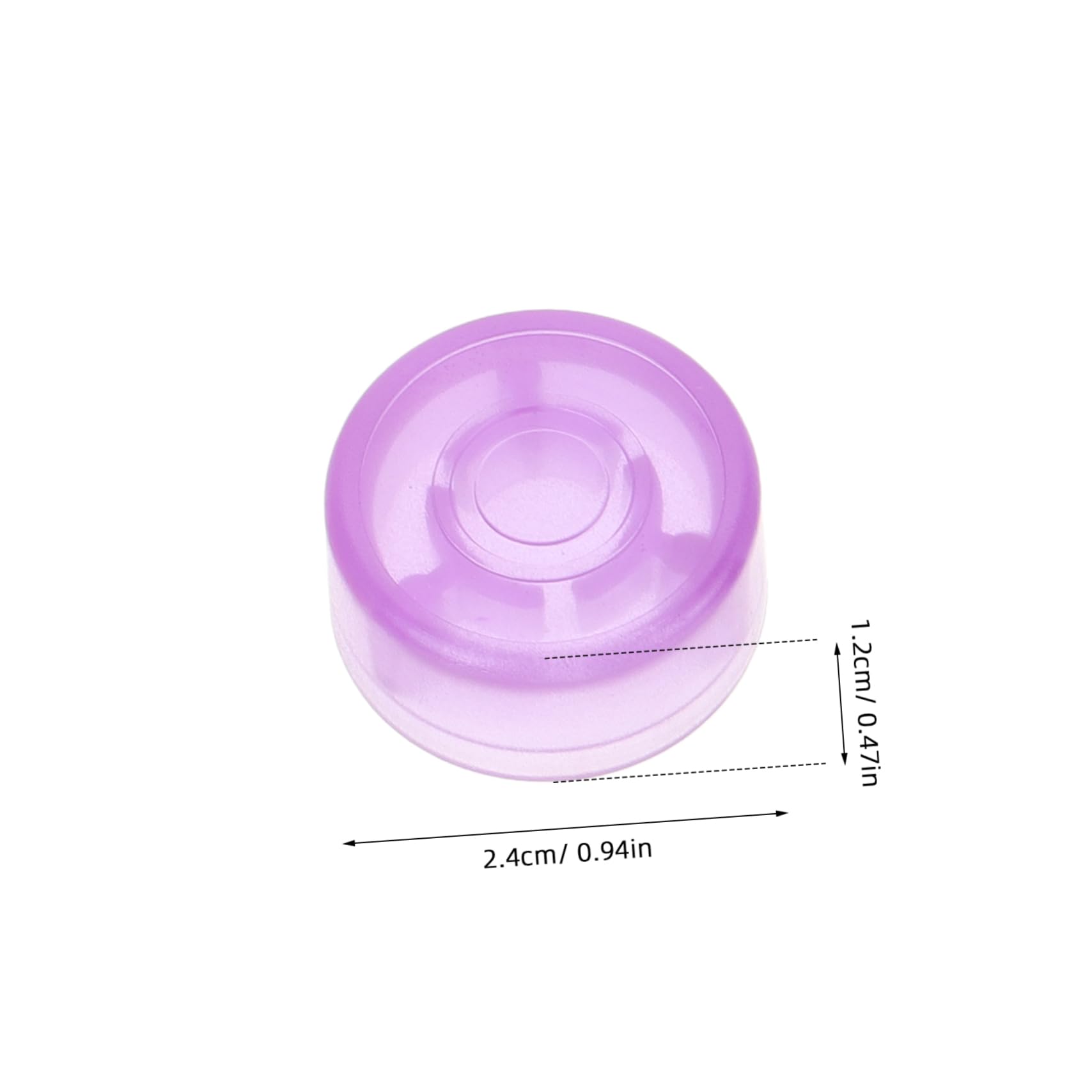 Hemoton Guitar Effects Pedal Caps 12pcs Colorful Stud Cap Guitar Footswitch Button Durable and Easy to Carry