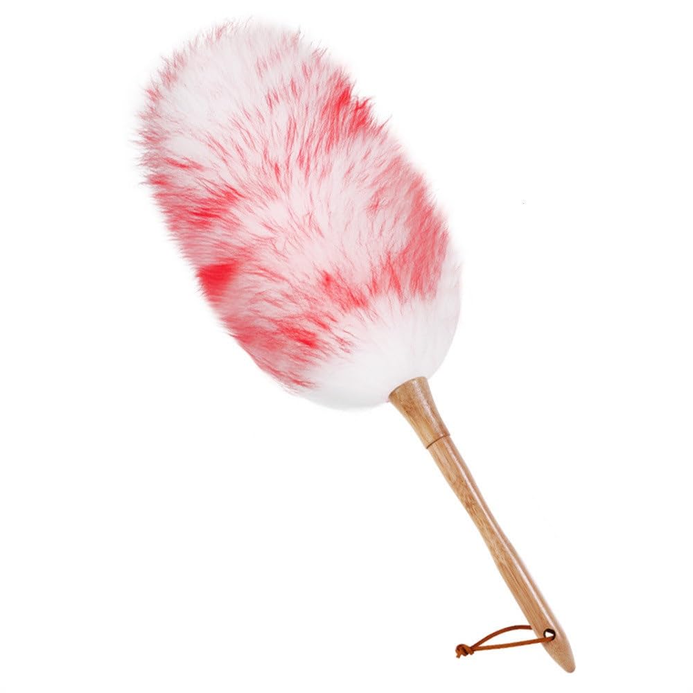 Spolverino for Piumini, spolverino Leggero for spolverare statico, spolverino for spolverare, spazzare la Polvere, Pulizia della casa, spolverare(Pink,30 * 22cm)