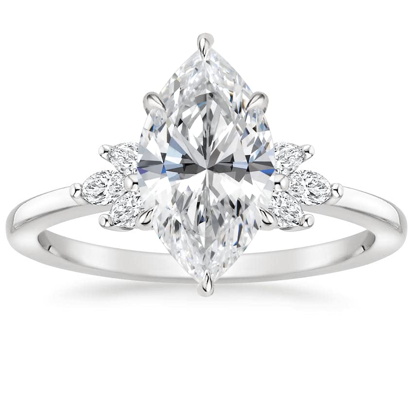 JEWELERYIUM-Dainty-Intersecting-Engagement-Ring-Marquise-Cut-205CT-Colorless-Moissanite-Ring-925-Sterling-Silver-Solitaire-Engagement-Ring-Wedding-Ring-Perfact-for-Gift-Or-As-You-Want
