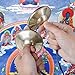 ZenBless Tibetan Tingsha Cymbals 2pcs, with Storage Box and Fabric Case,Meditation White Brass Chime Bells for Spiritual Healing Mindfulness, Yoga Buddhist, Relaxation Musical Instruments