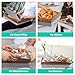 DRELIFAM Lap Desk with Cushion,Wooden Bed Tray Table for Eating,Lap Tray in Recliner,Breakfast Tray,TV Dinner Bed Food Trays (Acacia Wood A)