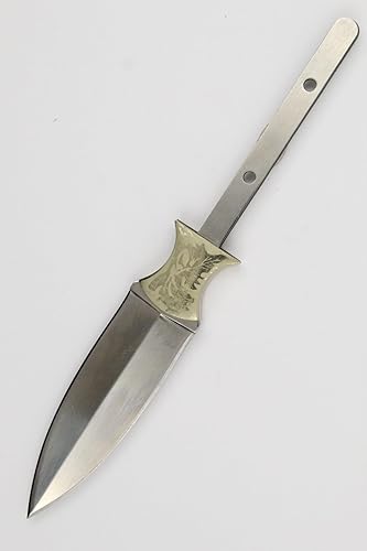 Miniatura 6 de Payne Bros Custom Knives Espigador parcial cuchillo de hoja fija en blanco - Caza - Camping - Pesca - Al aire libre - Knifemaking (SCF34GH)