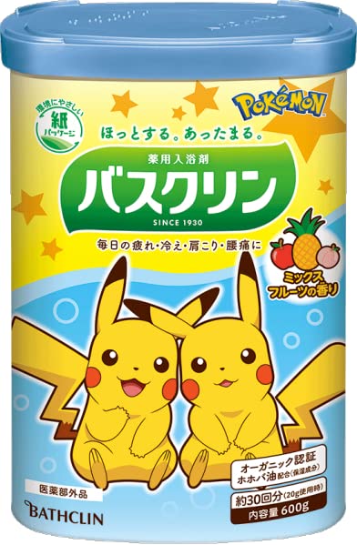 Amazon | バスクリン 【医薬部外品】 ミックスフルーツの香り ポケモン