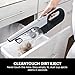 Shark CH963AMZ 2-in-1 Pet Pro Cordless Handheld Vacuum Ultracyclone System, Lightweight and Portable for Car and Home, Rechargeable, Washable Filter, XL Dust Cup, Crevice Tool & Scrubbing Brush, White