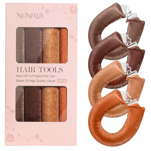 Heatless Curls Overnight Set - Jumbo Soft Hair Curlers to Sleep I...