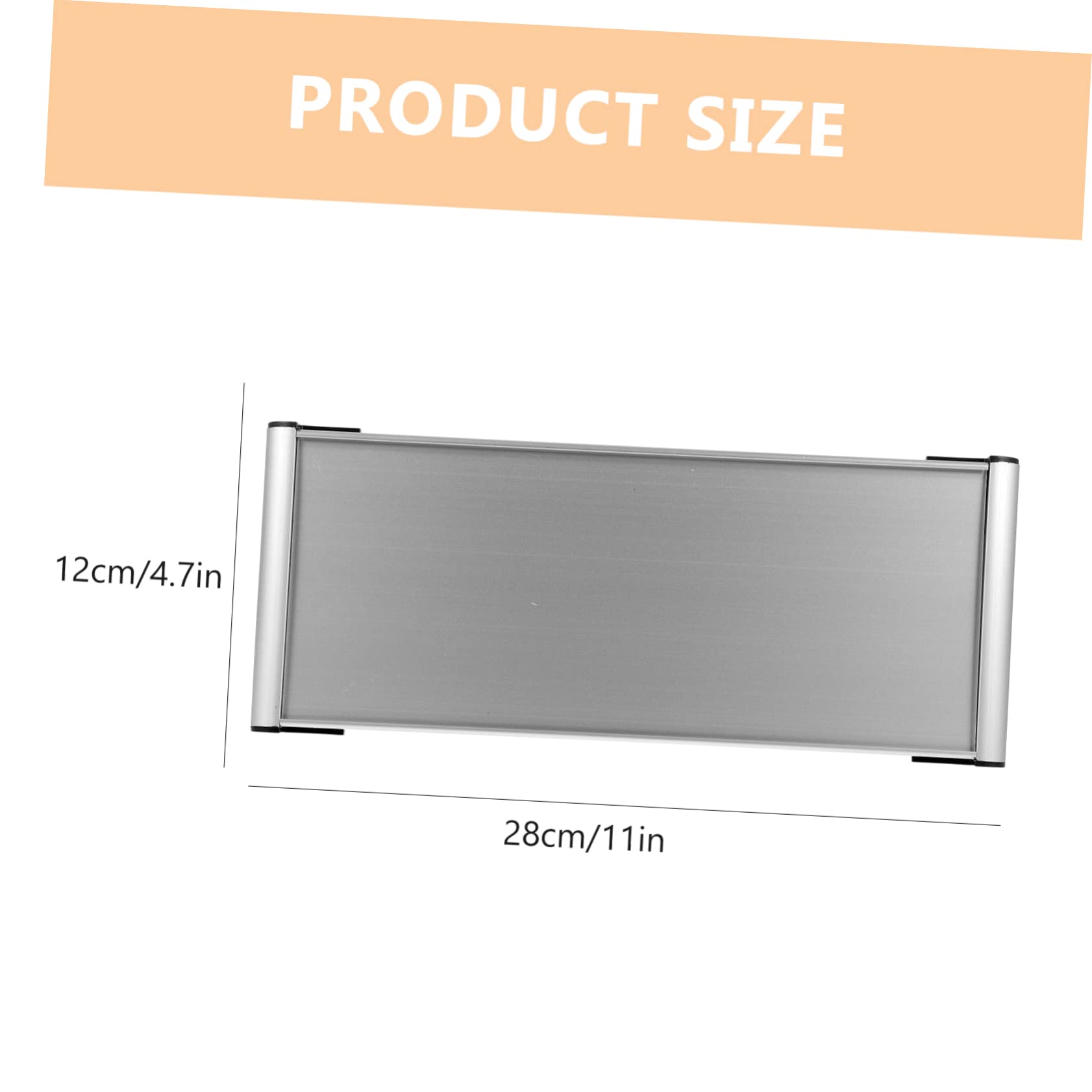 SHINEOFI 12piezas Placa De Nombre Letrero De Etiqueta Para Puerta Para Proyectos y Decoración De Interiores