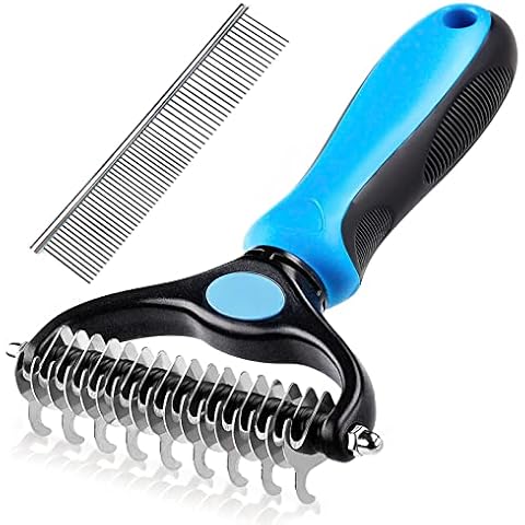 Cepillo Deslanador Nepfaivy para Perros y Gatos de Pelo Largo Cover
