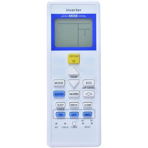 RESORB? RE 157D Compatible with SANYO Split Inverter AC PID58192 (Match Buttons with Old Remote Before Placing Order)
