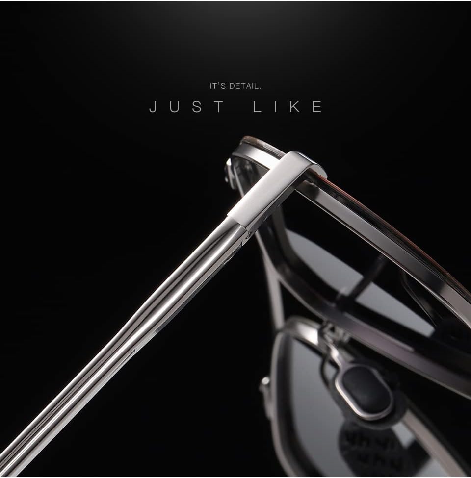 Miniatura 4 de Aoron Gafas de sol piloto masculinas y femeninas polarizadas UV400 gradiente multicolor espejo masculino y femenino gafas de sol piloto