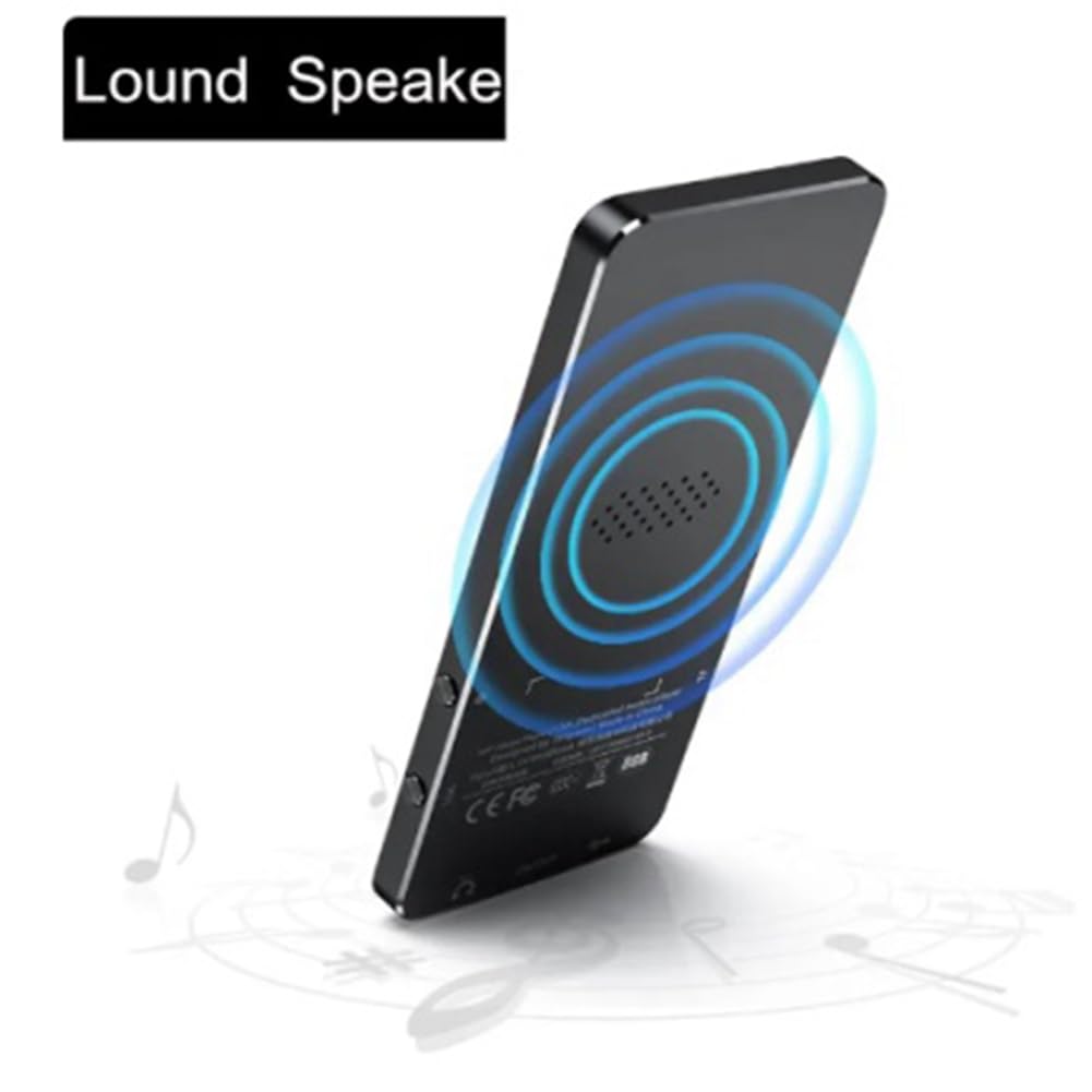 X2 Prend en Charge Le Lecteur MP3 sans Perte Bluetooth 4.2, Baladeur Audio Portable HiFi 40 Go avec Radio FM, Enregistreur Vocal EBook, Fabrication Soignée et