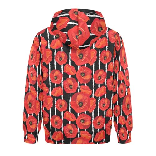 Flying Hummingbirds Youth Hoodie Sweatshirt2