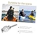Yardwe Stainless Steel Kayak Holder Professional Mount Easy Installation for Kayaks Convenient Accessory for Outdoor Use