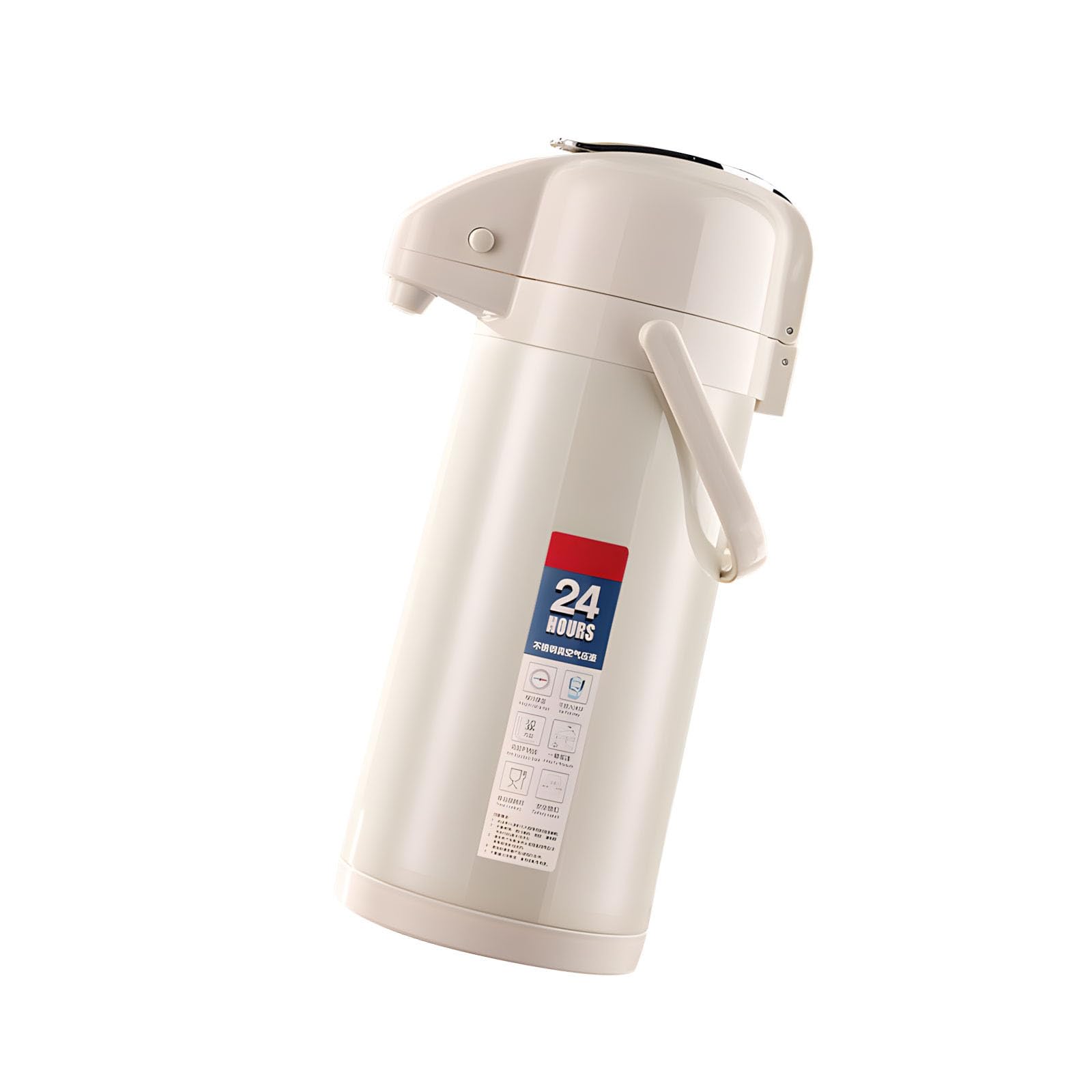 Tsophreniq Large Capacity Insulated Vacuumflask Maintains Innovation of Coffee Tea Chocolate Drink Preserving Flavor and Scent Utilizing Rustless Large Capacity