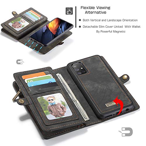 ANROD Portafoglio Custodie Pelle per Samsung