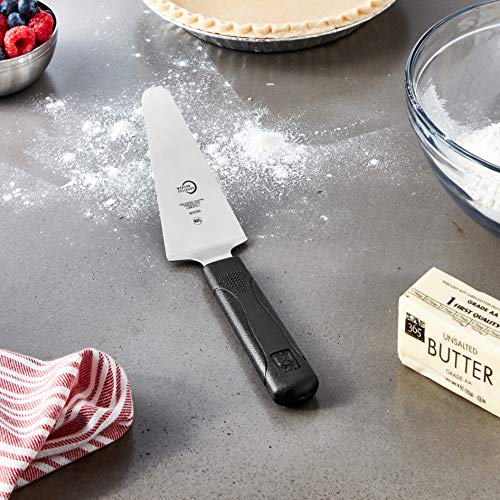 Image of Mercer Culinary Millennia Pie Knife /Server, 5-Inch x 2-Inch Blade, Black Handle