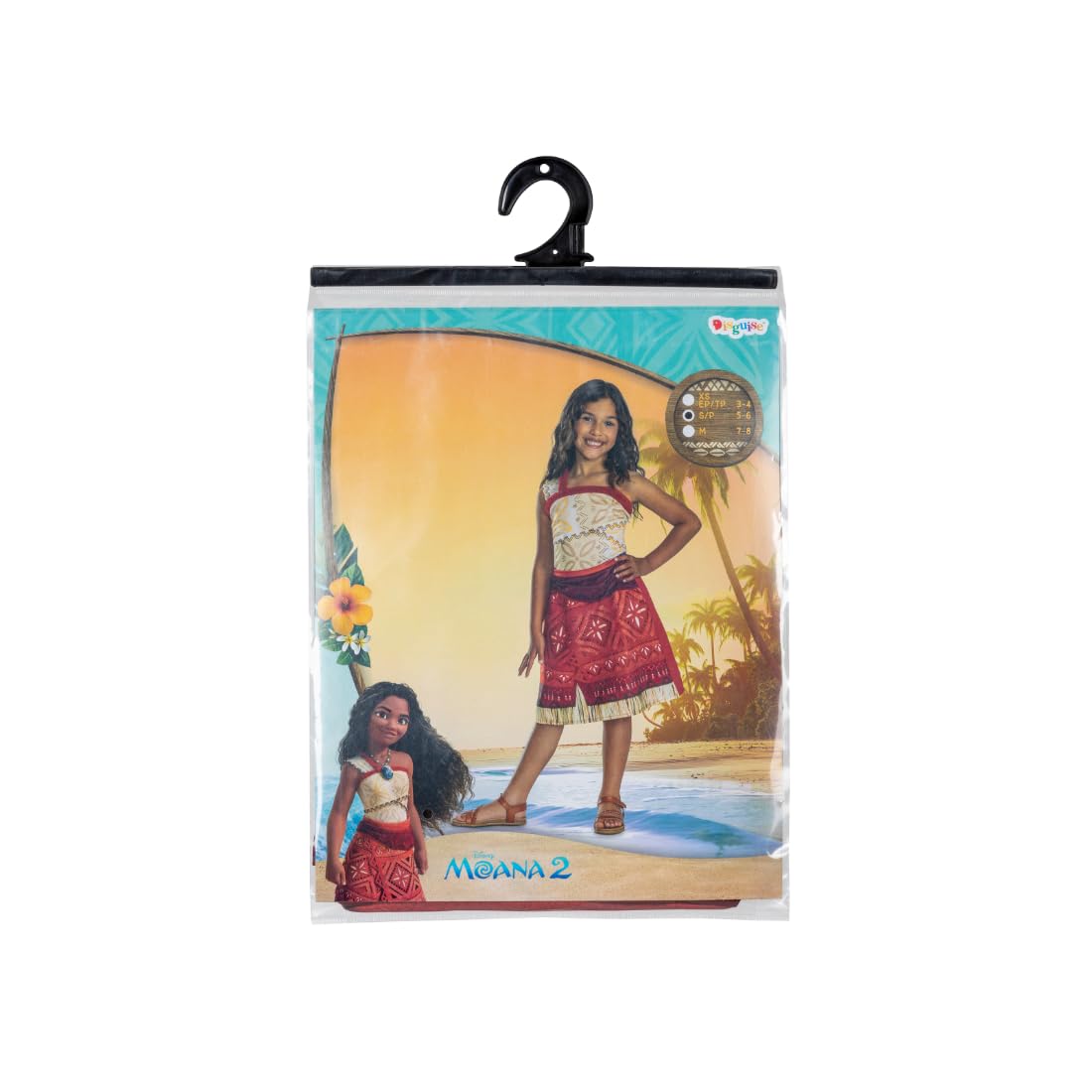 Disney Vaiana Kostium Vaiany Klasyczny Disgise dla dzieci