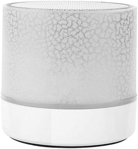 ZER Mini Crack Light Speaker Portable Wireless Blueteeth Speaker Stereo Sound SubwooferWH