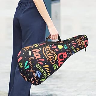 Housse pour ukulélé Hello différentes langues imprimées 10 mm d’épaisseur rembourrage éponge 53,3 cm sac de transport… - Les Beatles, Paul McCartney, John Lennon, RIngo Starr, George Harrison Housse pour ukulélé Hello différentes langues imprimées 10 mm d'épaisseur rembourrage éponge 53,3 cm sac de transport… – Image 6