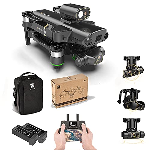 Hedi KAIONE MAX RC Drohne, 4K Kamera, OAS Laser-Vermeidung, 3 Achsen Gimbal, 5G WiFi GPS FPV Bürstenloser Drohne…