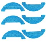 L/c 6 unids microfibra fregona almohadillas paños para 360 c50 robot aspirador fregona accesorios repuestos