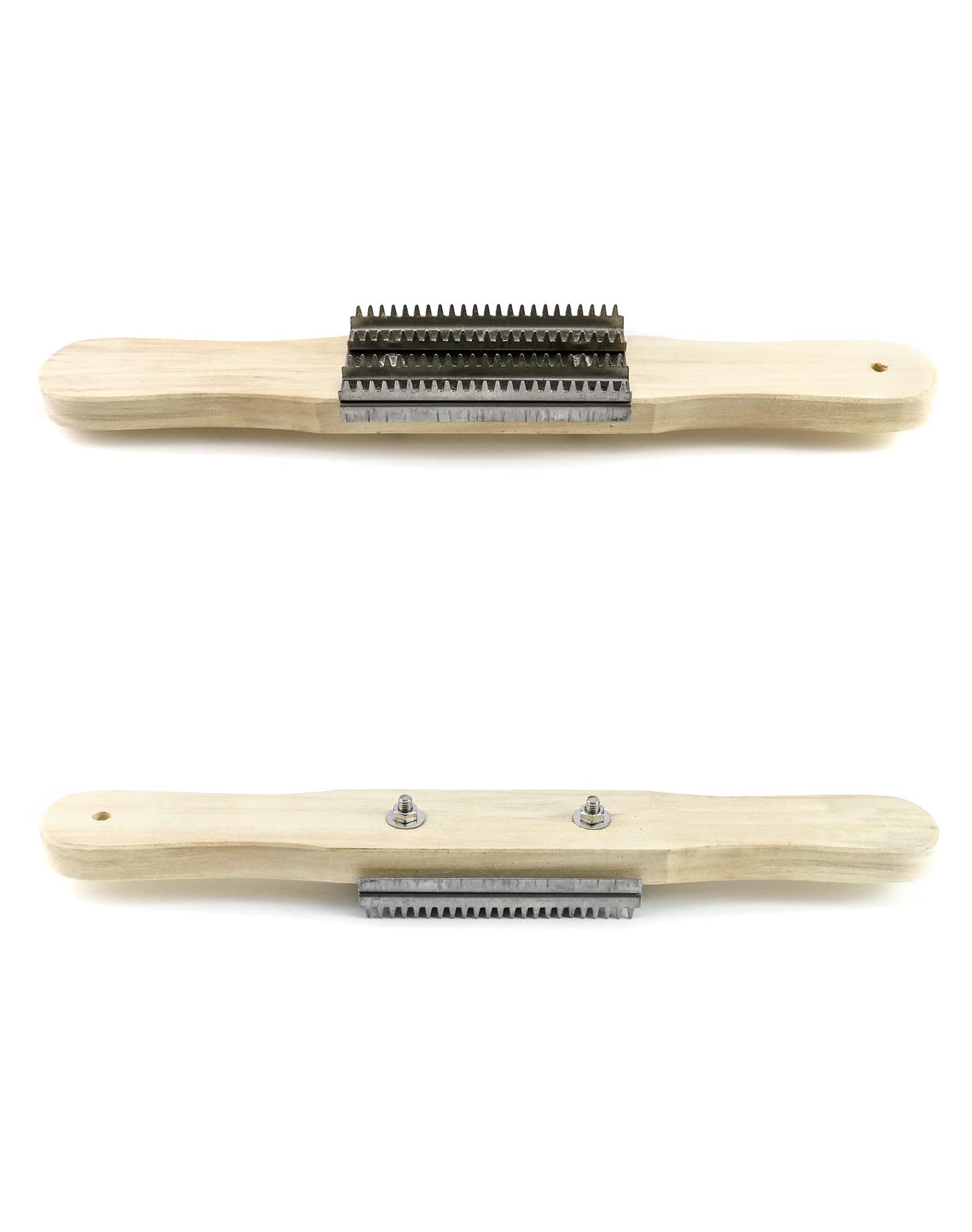15-Inch Serrated Buff Rake Tool With Wooden Handle – For Cleaning Jewelry Polishing Compounds Off Buffing Wheels - View #8
