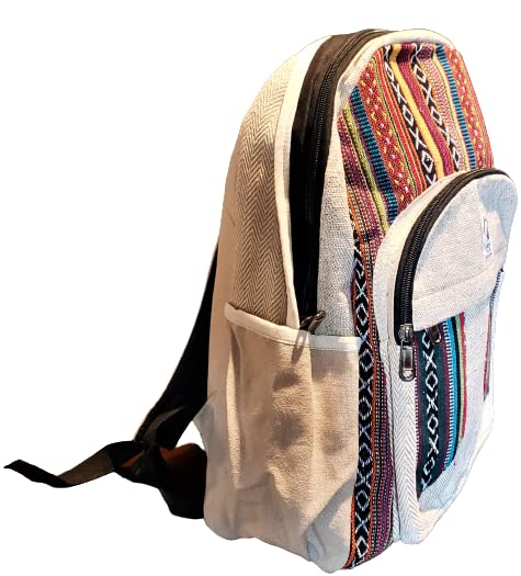 Natural Hemp Backpack from Nepal2