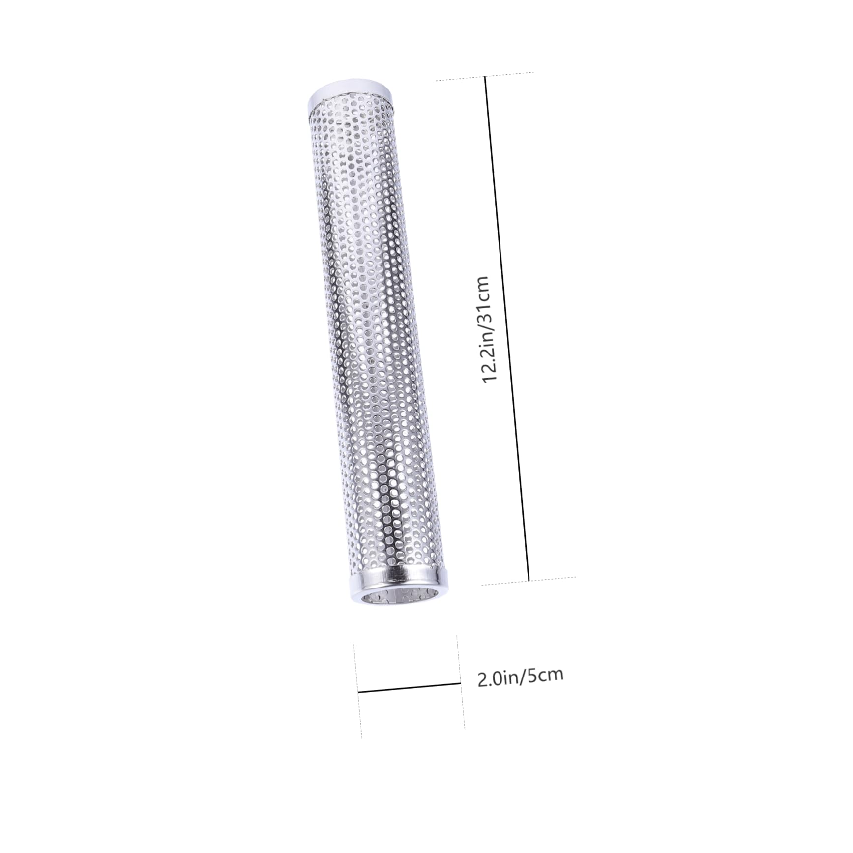 SEWOART 4pcs Bbq Smoke Mesh Tube Barbecue Smoker Bbq Grill Smoke Generator Stainless Steel Mesh for Smoking Meat