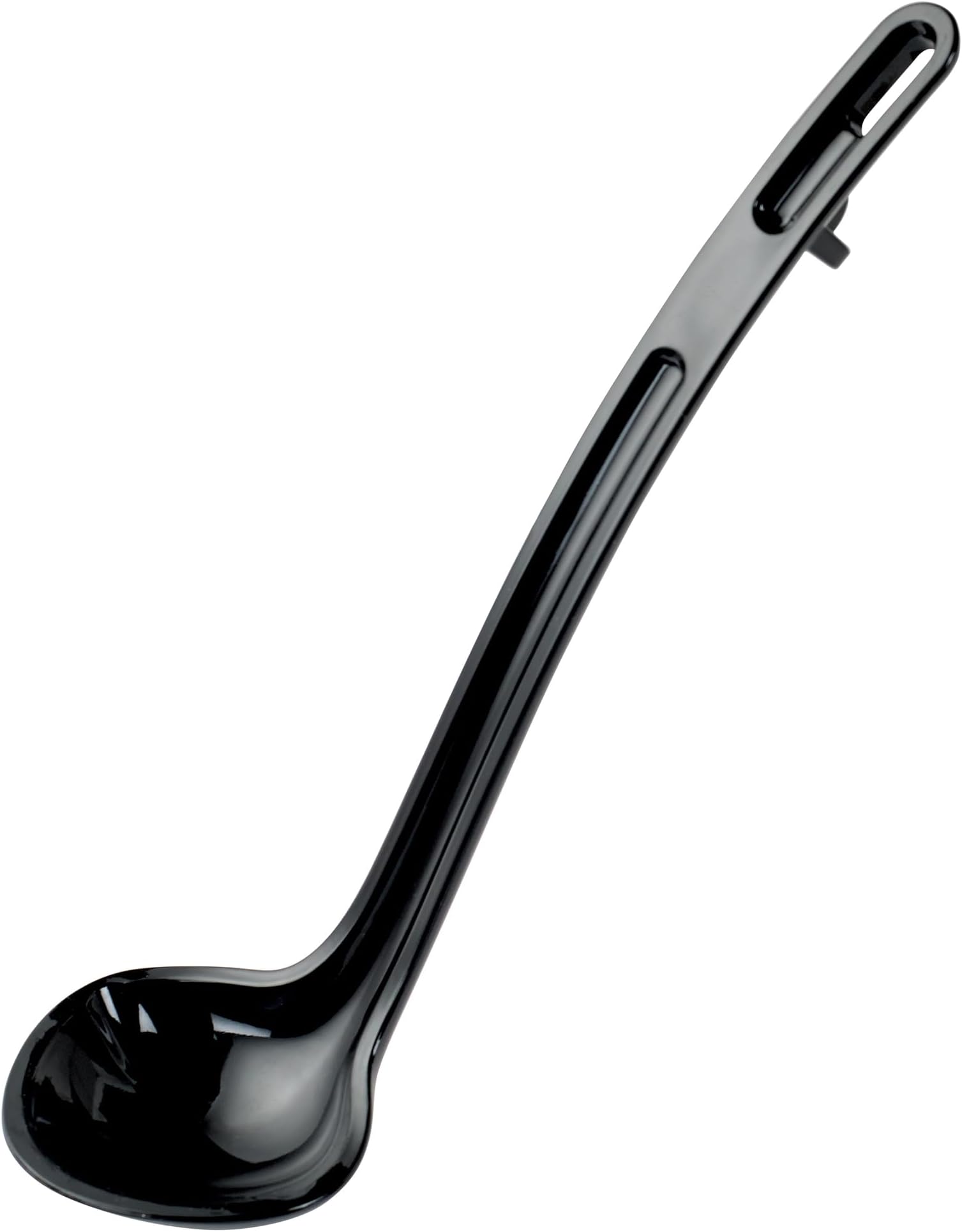 Winco One Piece Dual Spout Plastic Ladle, 3/4 Ounce, 8.5", Red Tail