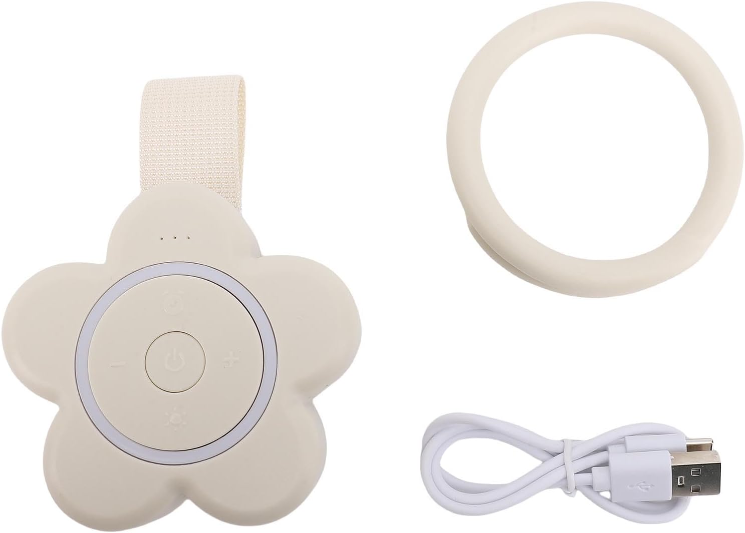 Dioche Portable White Noise Sleep Aid with Timer and Music for Babies. Highquality Plastic, White Noise Sleep Aid with 4 Intensity adjustments.