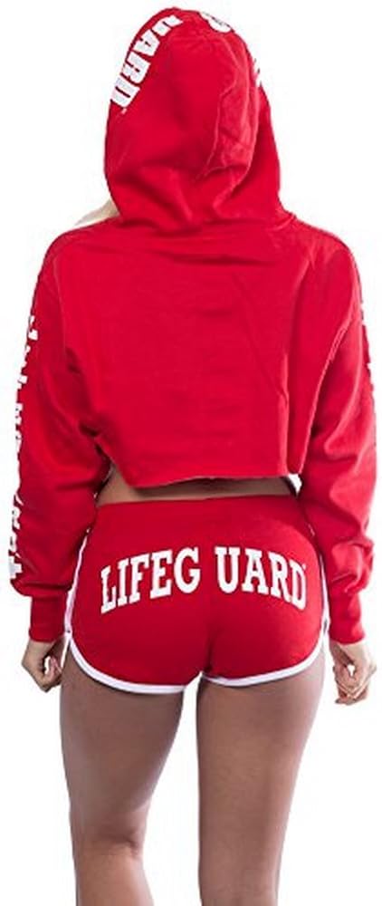 lifeguard cropped hoodie