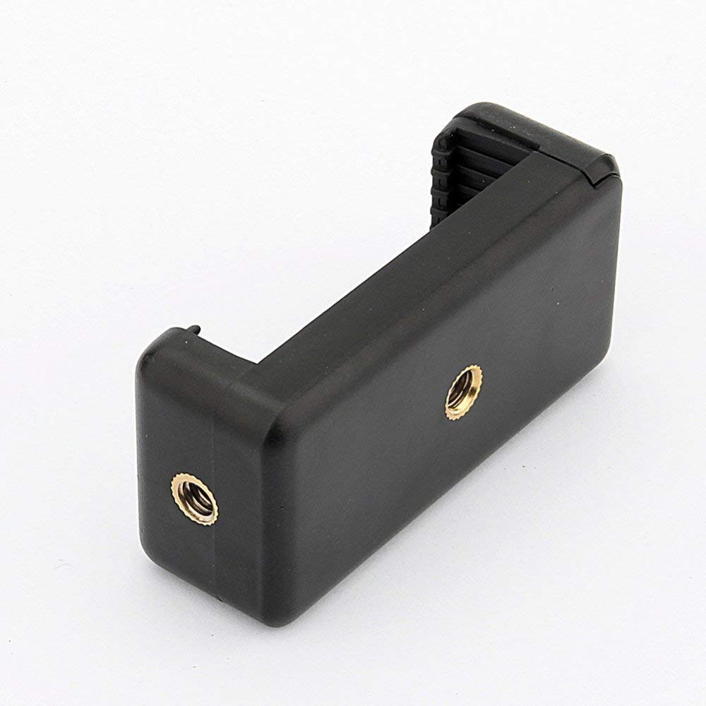 Blics Universal Monopod Holder Clip for Mobile Camera Holder and Tripod Mount Holder- Black