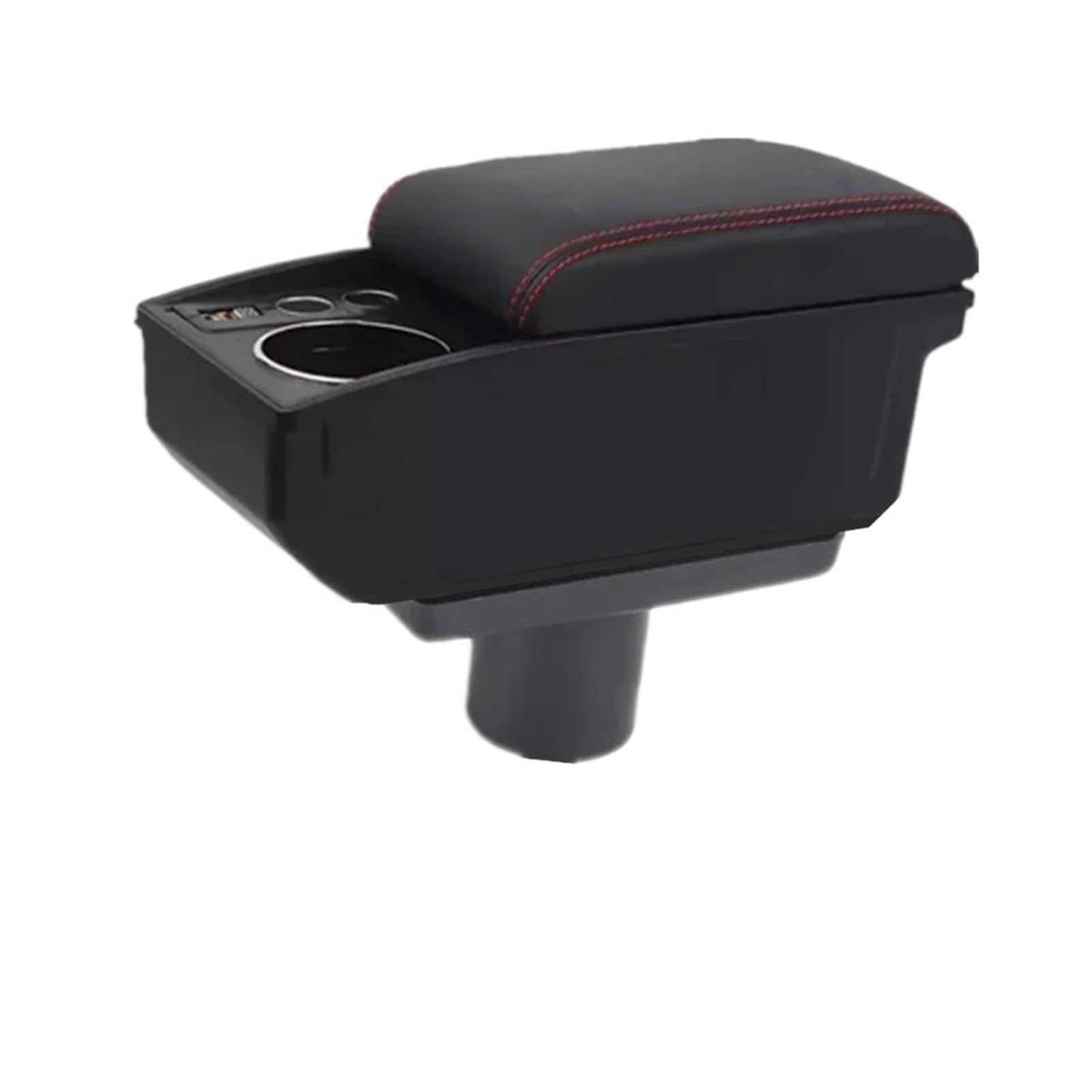 Per Seat Per Ibiza 6J 6L Scatola Portaoggetti Bracciolo Auto Doppio Strato