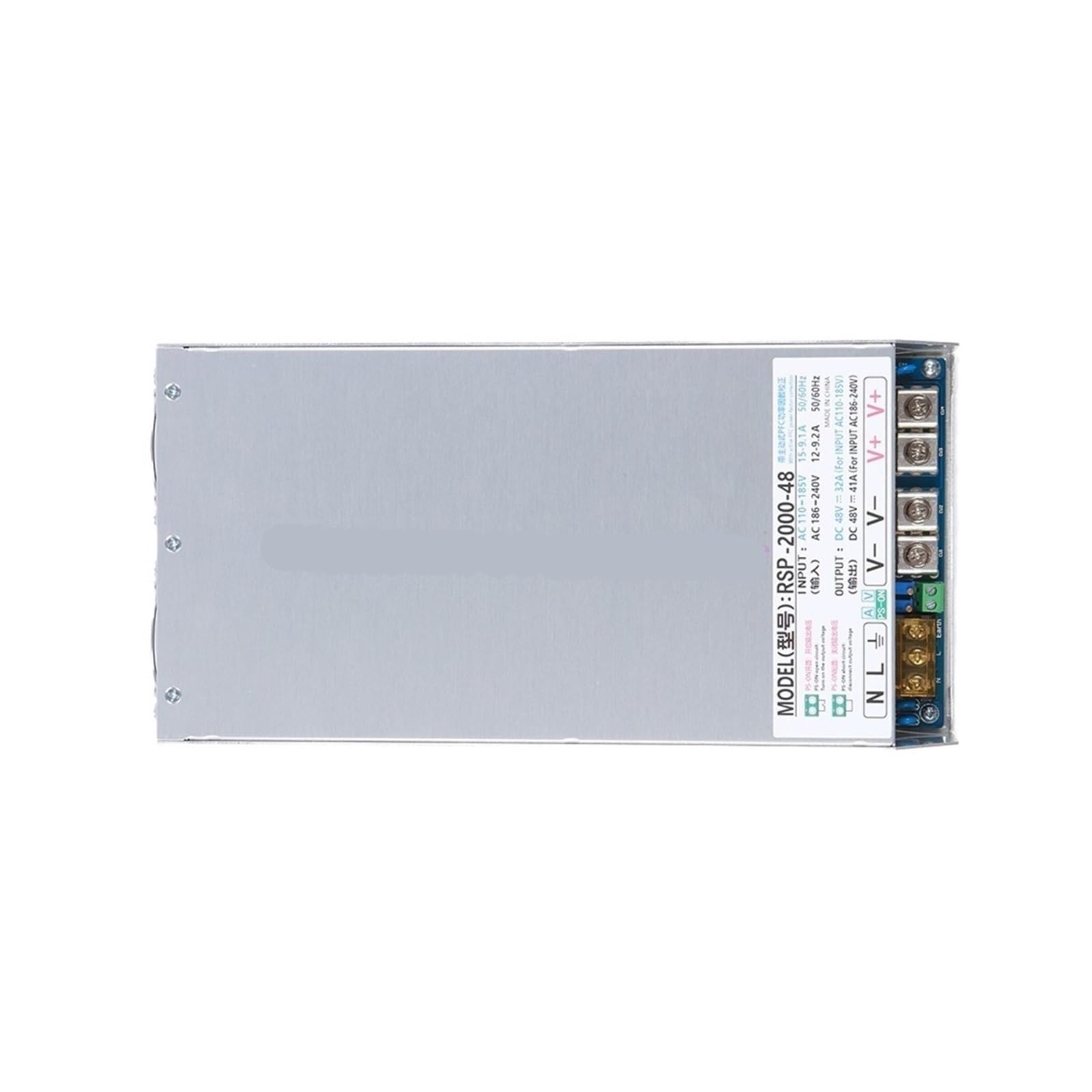 Alimentation à découpage 2000 W RSP-2000 pour automatisation en 36V