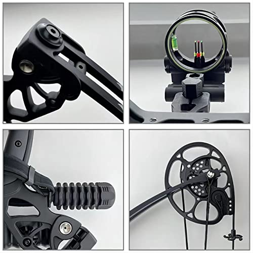 Pandarus Compound Bow Draw Weight 0-70 Lbs For Pull Beginner And Intermediate Archer Fully Adjustable 19.25 Inch-31 Inch With All Accessories thumb #4