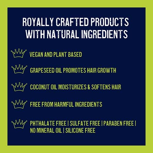 Young King Hair Care Kids Leave-In Conditioner For Boys | Detangle, Hydrate And Soften Natural Curls | Plant-Based And Harm-Free | 8 Oz (Pack Of 2) #TOP2