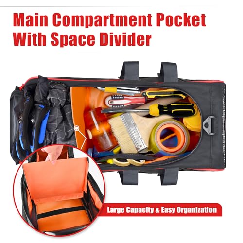Bolsa Organizadora Bajo Asiento para Scooter Ruckus Roja miniatura 6