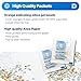 Dry & Dry 3 Gram[100 Packets] Orange Indicating Silica Gel Packets Desiccant Dehumidifiers - Food Safe Silica Packs, Silica Gel, Moisture Absorbers, Silica Packets, Desiccant Packs