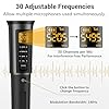 TONOR Wireless Microphone with Treble/Bass/Echo, Dynamic Handheld Cordless Singing Mic with Receiver for Karaoke Home KTV DJ Wedding Party Church PA, 30 UHF Adjustable Frequencies, 60m Coverage TW515 #4