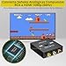 PROZOR Convertidor RCA a HDMI con Cable HDMI Incluido 1080P 720P Adaptador AV a HDMI Compatible con Wii PS2 N64 Xbox DVD VCR Relación de Aspecto 4:3 Imagen de PROZOR Convertidor RCA a HDMI con Cable HDMI Incluido 1080P 720P Adaptador AV a HDMI Compatible con Wii PS2 N64 Xbox DVD VCR Relación de Aspecto 4:3