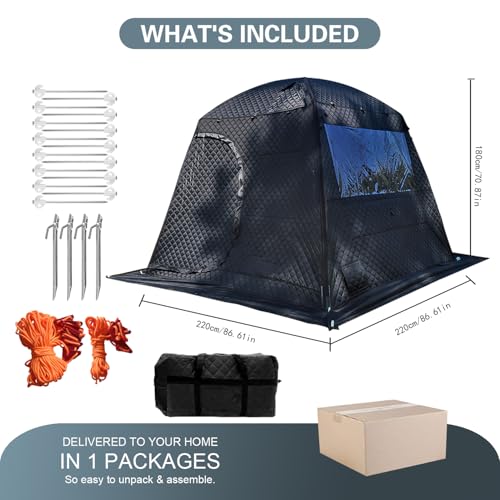 GOLDCAMP 3-4 Person Portable Sauna Tent