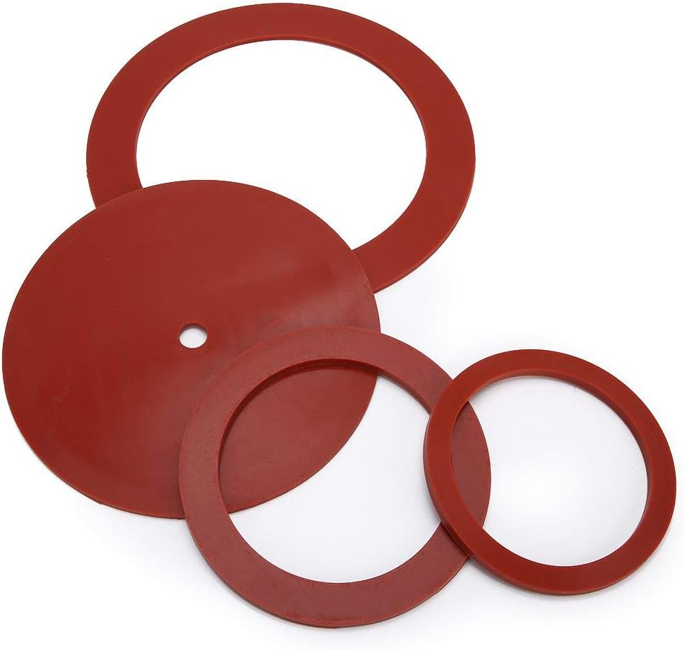 ZJchao Gasket, 4pcs Casting Machine Rubber Gaskets Professional Jewelry Making Tools Accessory for Jewelry Makers and Jewelry Repairing Workers to Use