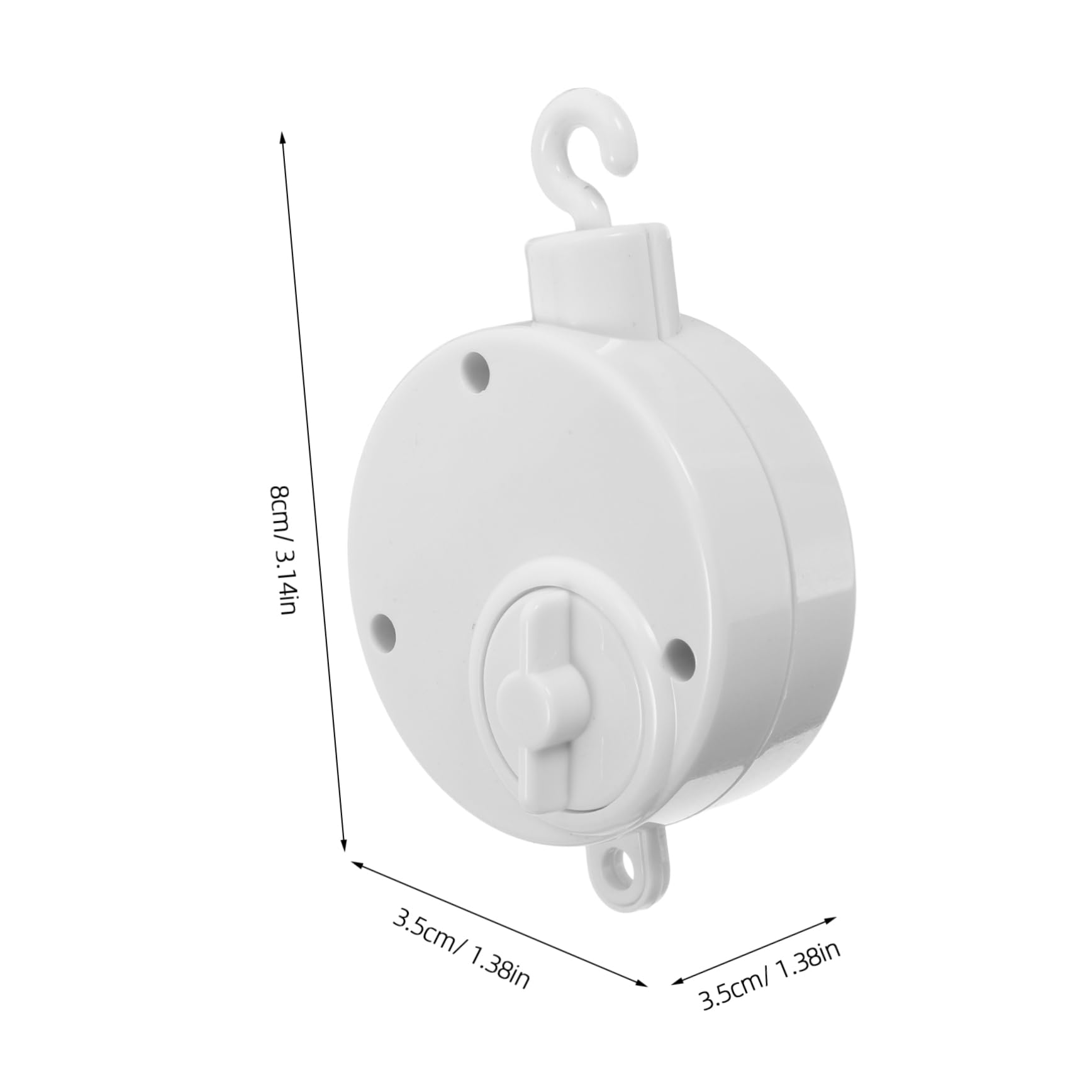 GARVALON Crib Hanging Musical Box Bracket Baby Doll Crib Toy Safe Material for Baby's Safety