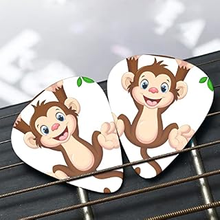 Médiators Guitare 12-Pack Médiators Singe Dessin Animé Pour Guitare Électrique Guitare Acoustique Diverses Guitares - Les Beatles, Paul McCartney, John Lennon, RIngo Starr, George Harrison Médiators Guitare 12-Pack Médiators Singe Dessin Animé Pour Guitare Électrique Guitare Acoustique Diverses Guitares – Image 6
