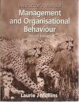Management and Organisational Behaviour: Instruction Manual 027362332X Book Cover